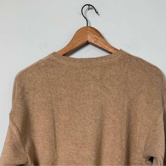 NWT Madewell MWL Cozybrushed Henley Top Size Medium - Picture 6 of 10